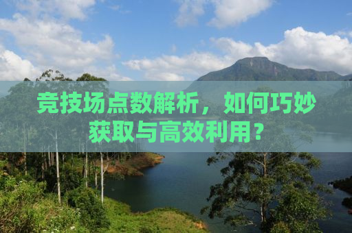 竞技场点数解析，如何巧妙获取与高效利用？